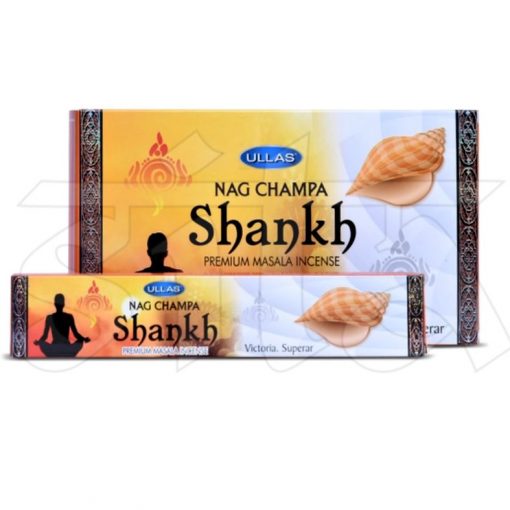 Caja de Incienso Masala 15gr x12 SHANKH Classic Ullas