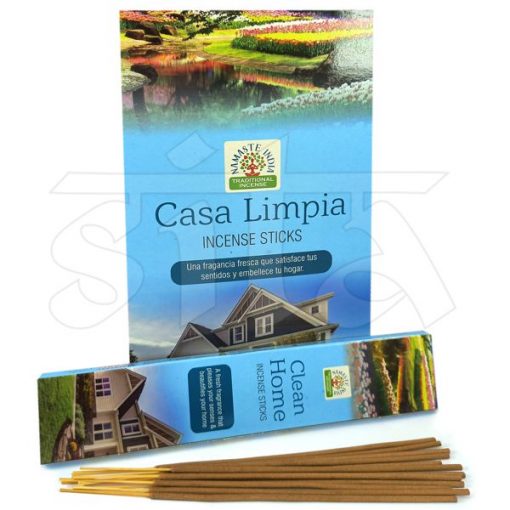 Caja de Incienso x12 20gr LIMPIA CASA Namaste