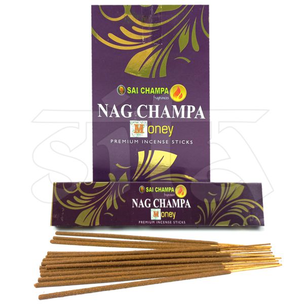 Incenso nag champa dinero dinero