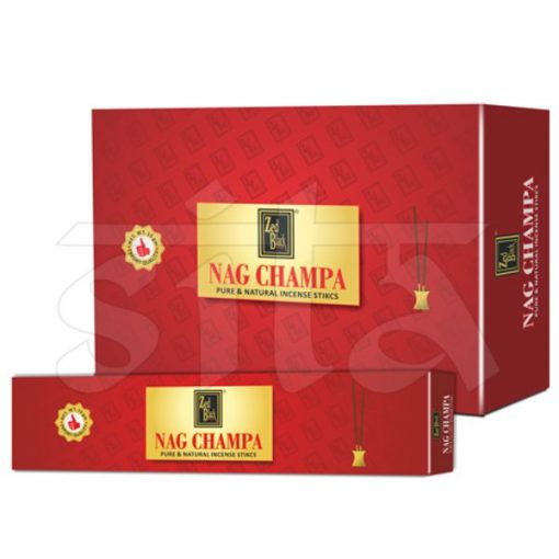 Caja de Incienso x12 15gr Zed Black NAG CHAMPA