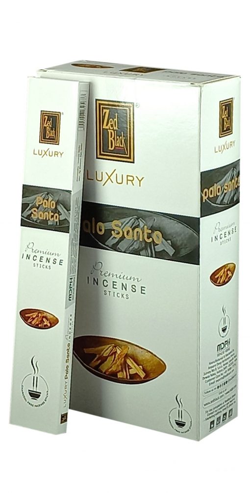 Caja de Incienso x12 15gr Luxury PALO SANTO