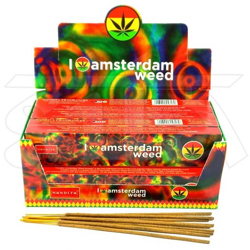 Caja de Incienso Masala x12 HIERBA DE AMSTERDAM Nandita 15gr