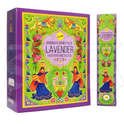 Caja de Incienso Masala x12 LAVANDA Sree Vani 15g