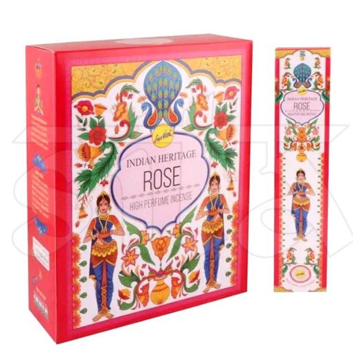 Caja de Incienso Masala x12 ROSA Sree Vani 15g